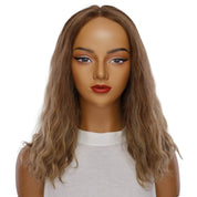 19" Nicole Silk Top Wig Light Brown Babylight Wavy
