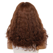 19" Nicole Silk Top Wig Auburn Wavy