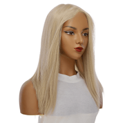 19" Nicole Silk Top Wig Beige Blonde w/ No Rooting