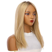 19" Nicole Silk Top Wig Golden Blonde