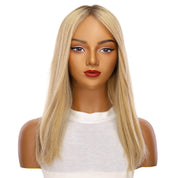 19" Nicole Silk Top Wig Golden Blonde