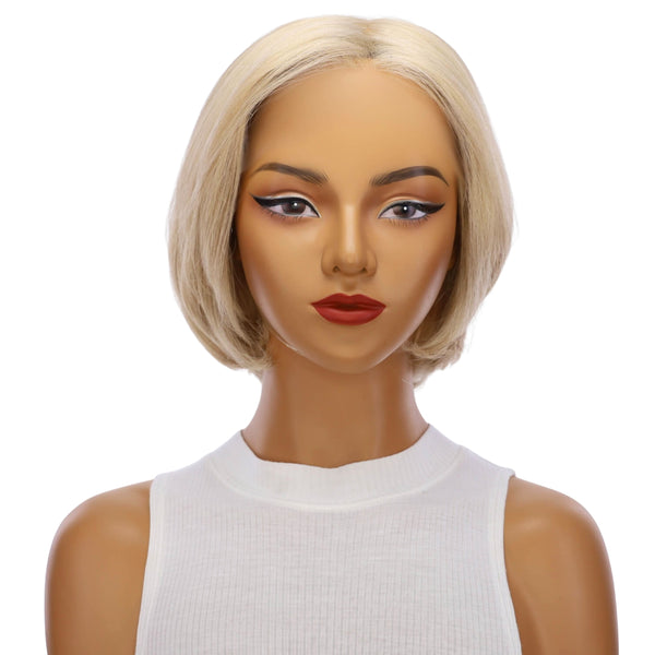 Grace Silk Top Wig Beige Blonde w/ No Rooting