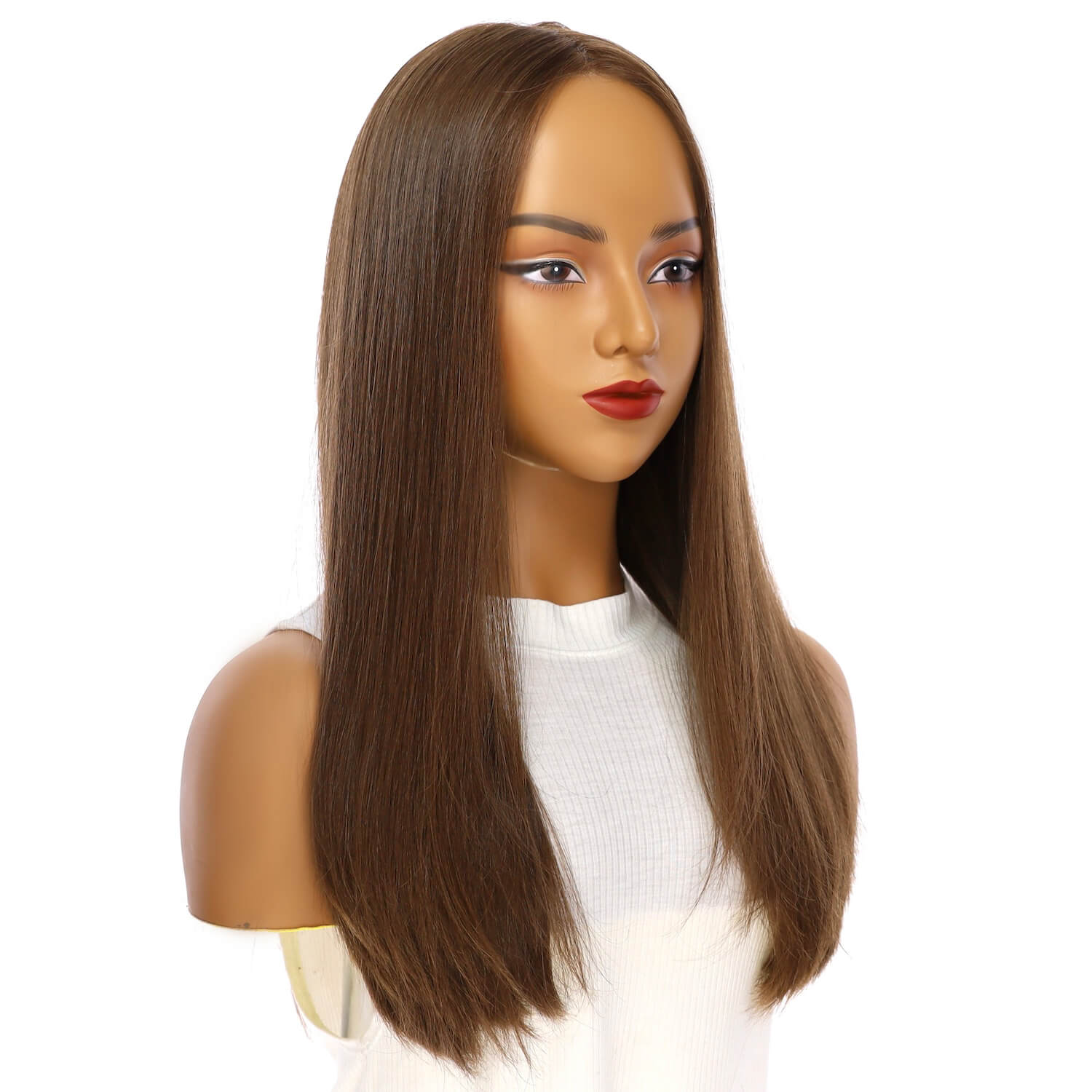 20" Luxe Silk Top Wig #10 Neutral Light Brown