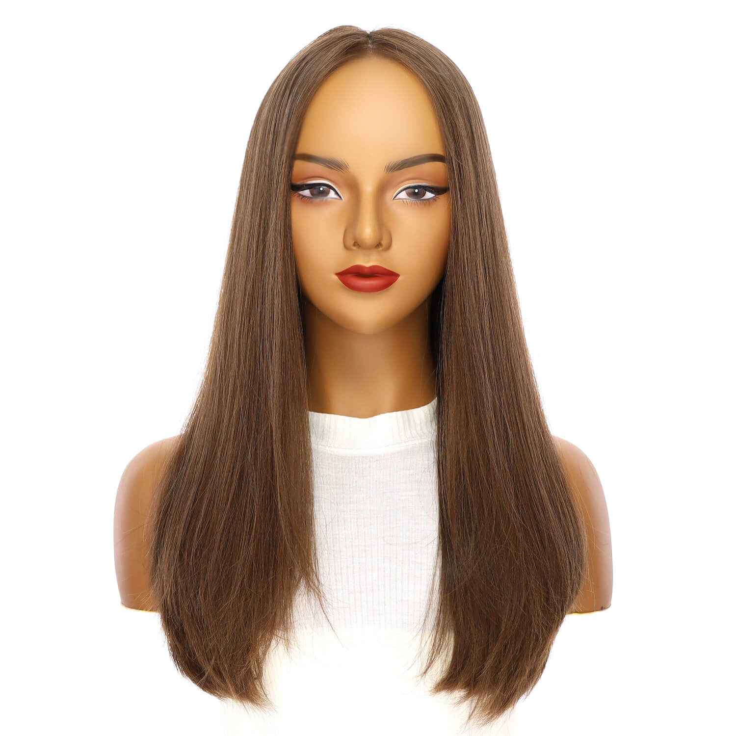 20" Luxe Silk Top Wig #10 Neutral Light Brown