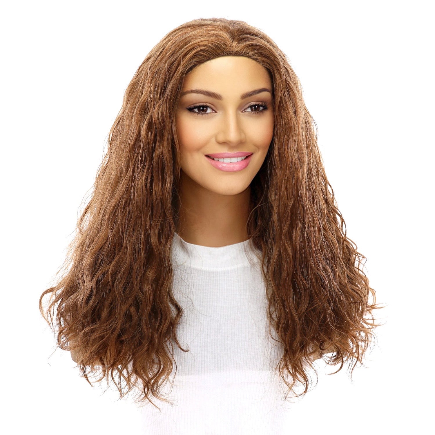 4 Bandfall Wig Strawberry Blonde Wavy