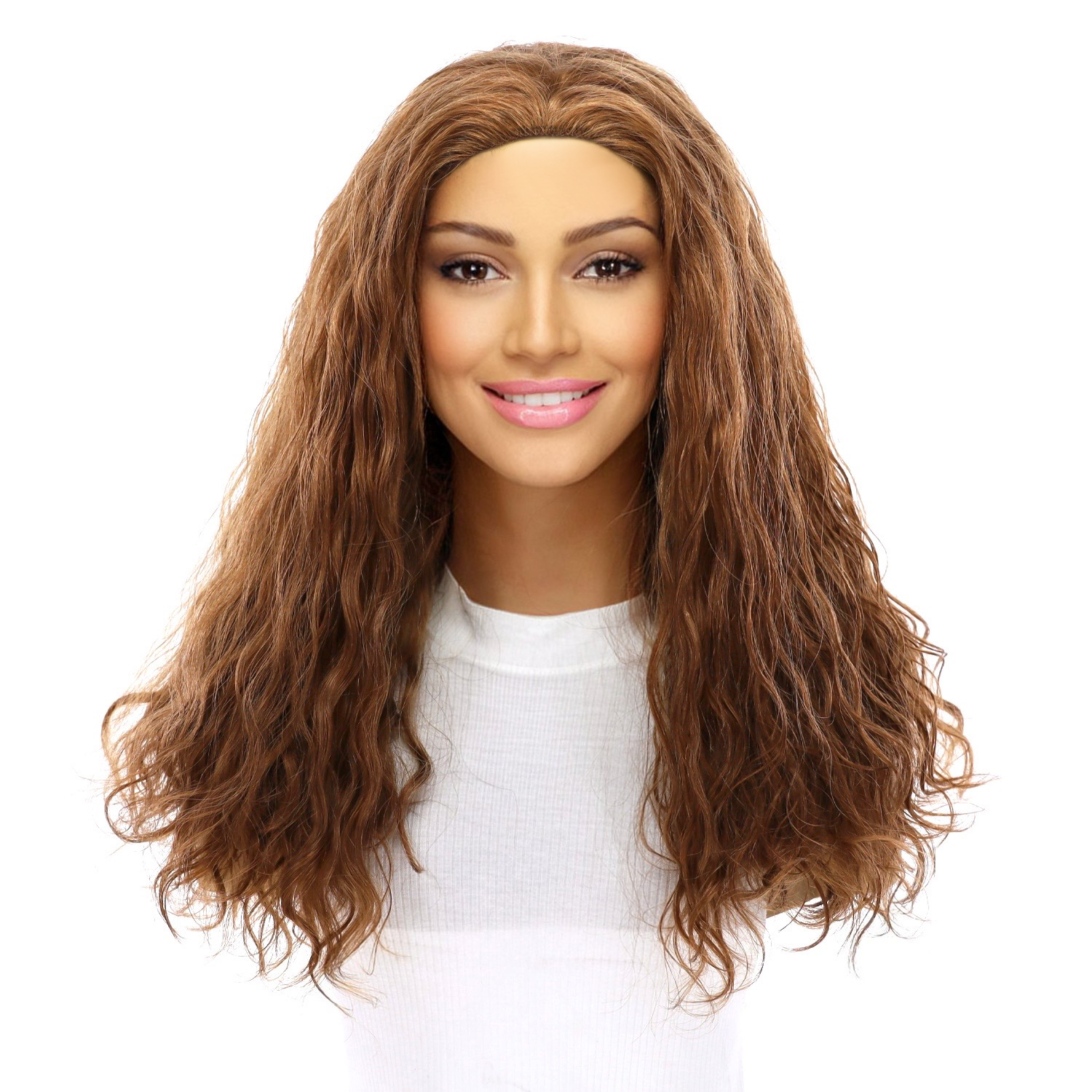 4 Bandfall Wig Strawberry Blonde Wavy