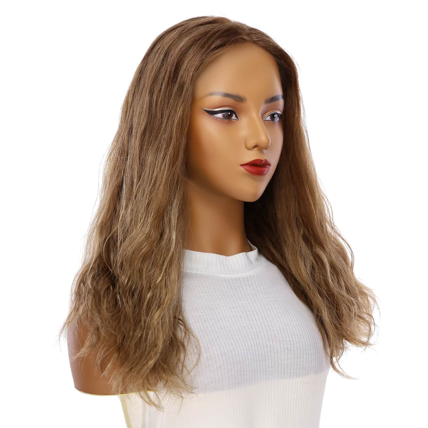 20" Divine Lace Top Wig Light Brown Babylight Wavy