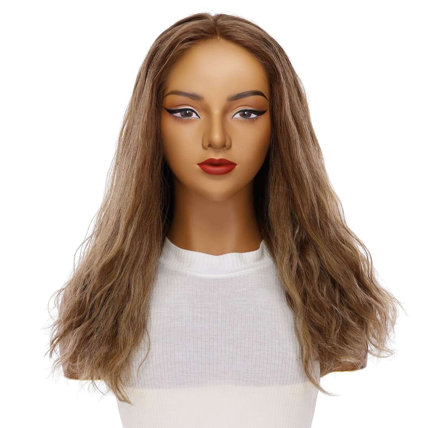 20" Divine Lace Top Wig Light Brown Babylight Wavy