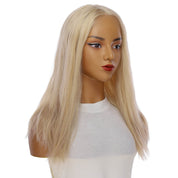 20" Divine Lace Top Topper Beige Blonde w/ No Rooting Wavy