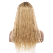 20" Divine Lace Top Topper Golden Blonde Wavy