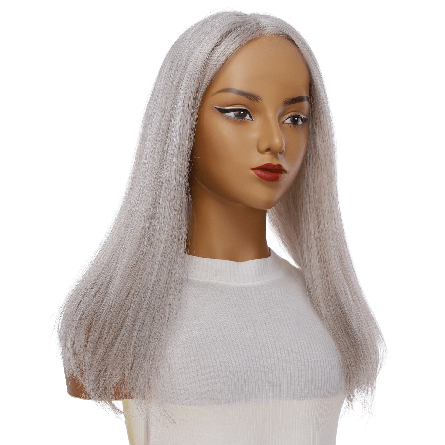20" Divine Lace Top Topper Snow Grey
