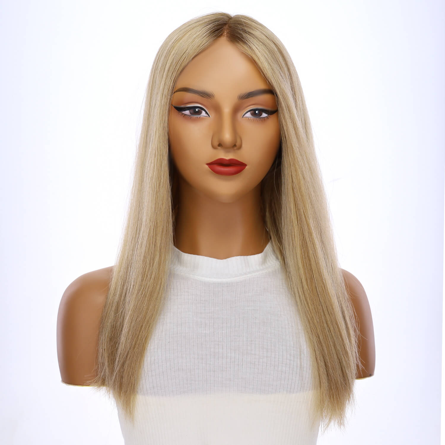 20" Divine Lace Top Wig Ash Blonde