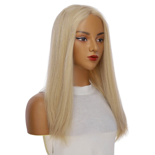 20" Divine Lace Top Wig Beige Blonde w/ No Rooting