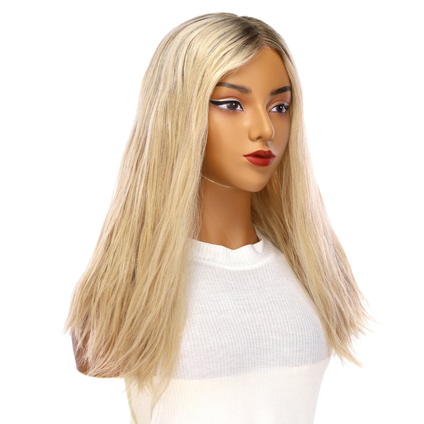 20" Divine Lace Top Wig Beige Blonde Wavy