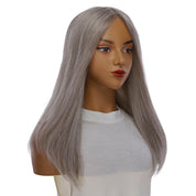 20" Divine Lace Top Wig Champagne Grey
