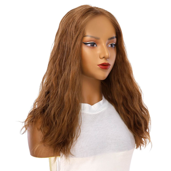 20" Divine Lace Top Wig Copper Wavy