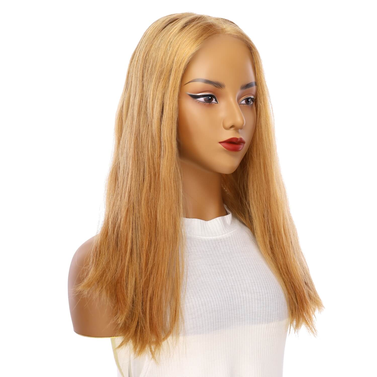 20" Divine Lace Top Wig Golden Strawberry Wavy