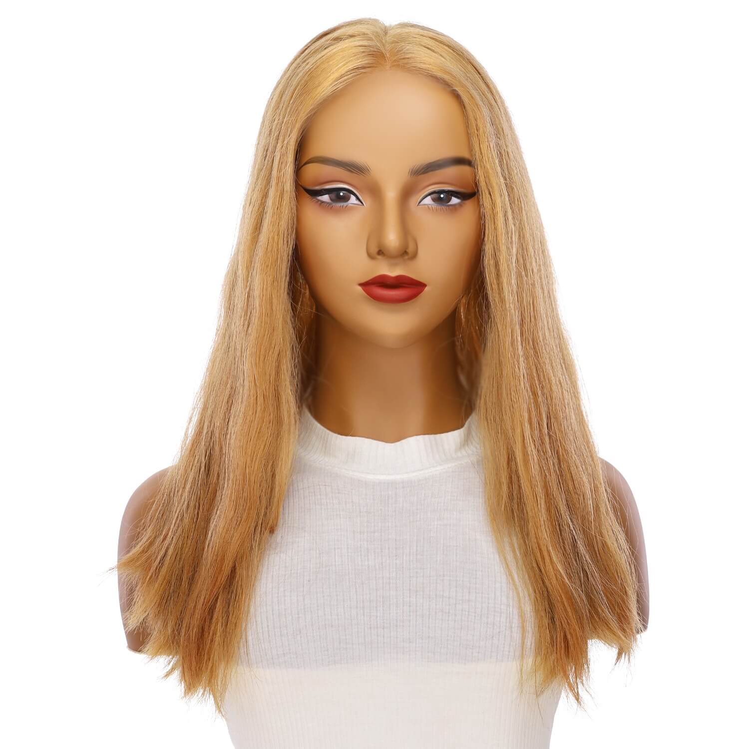 20" Divine Lace Top Wig Golden Strawberry Wavy
