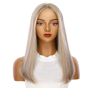 20" Divine Lace Top Wig Icy Blonde w/ Lowlights