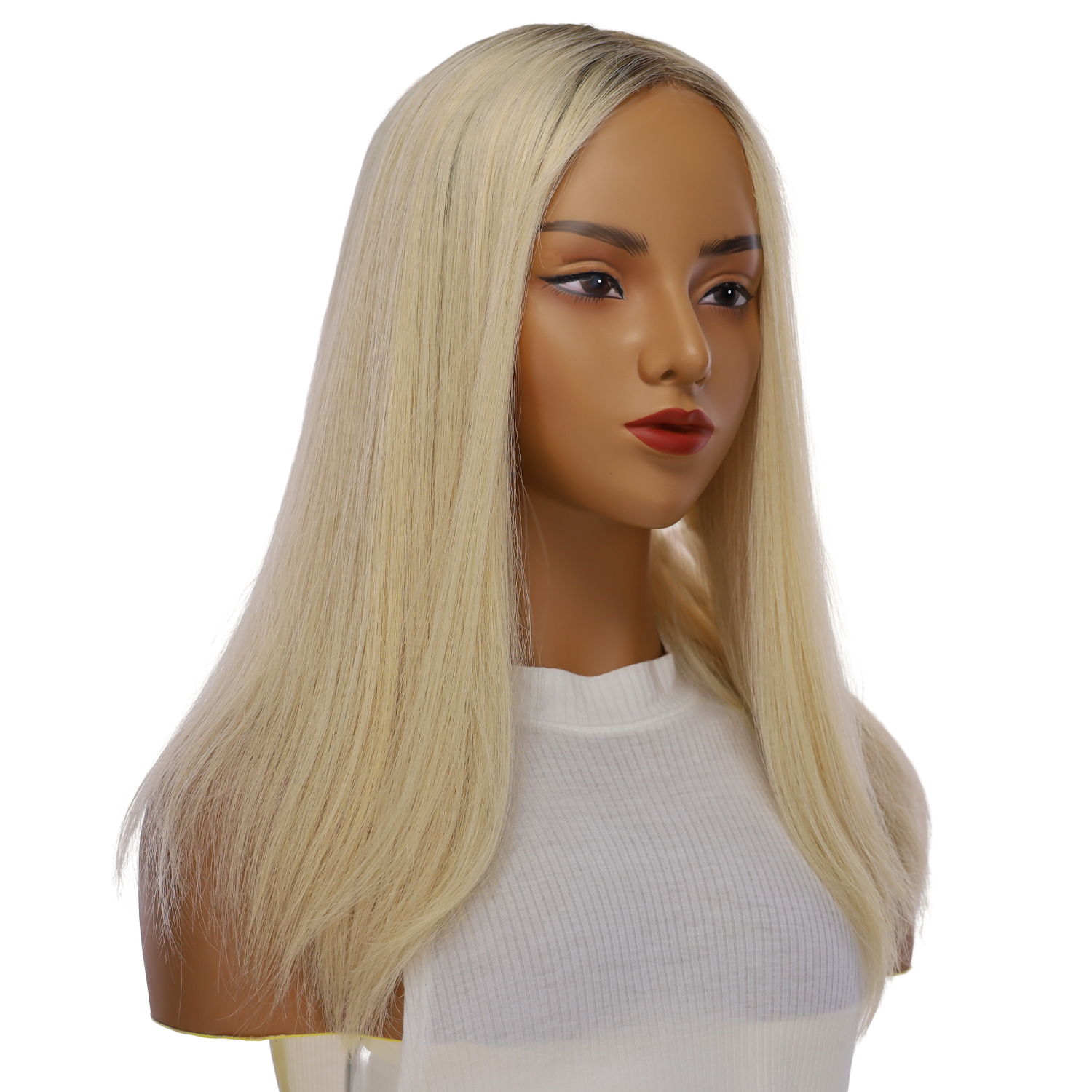 20" Divine Lace Top Wig Platinum Blonde 2.0