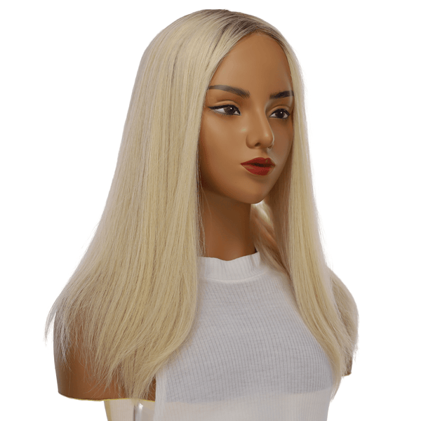 20" Divine Lace Top Wig Platinum Blonde 2.0