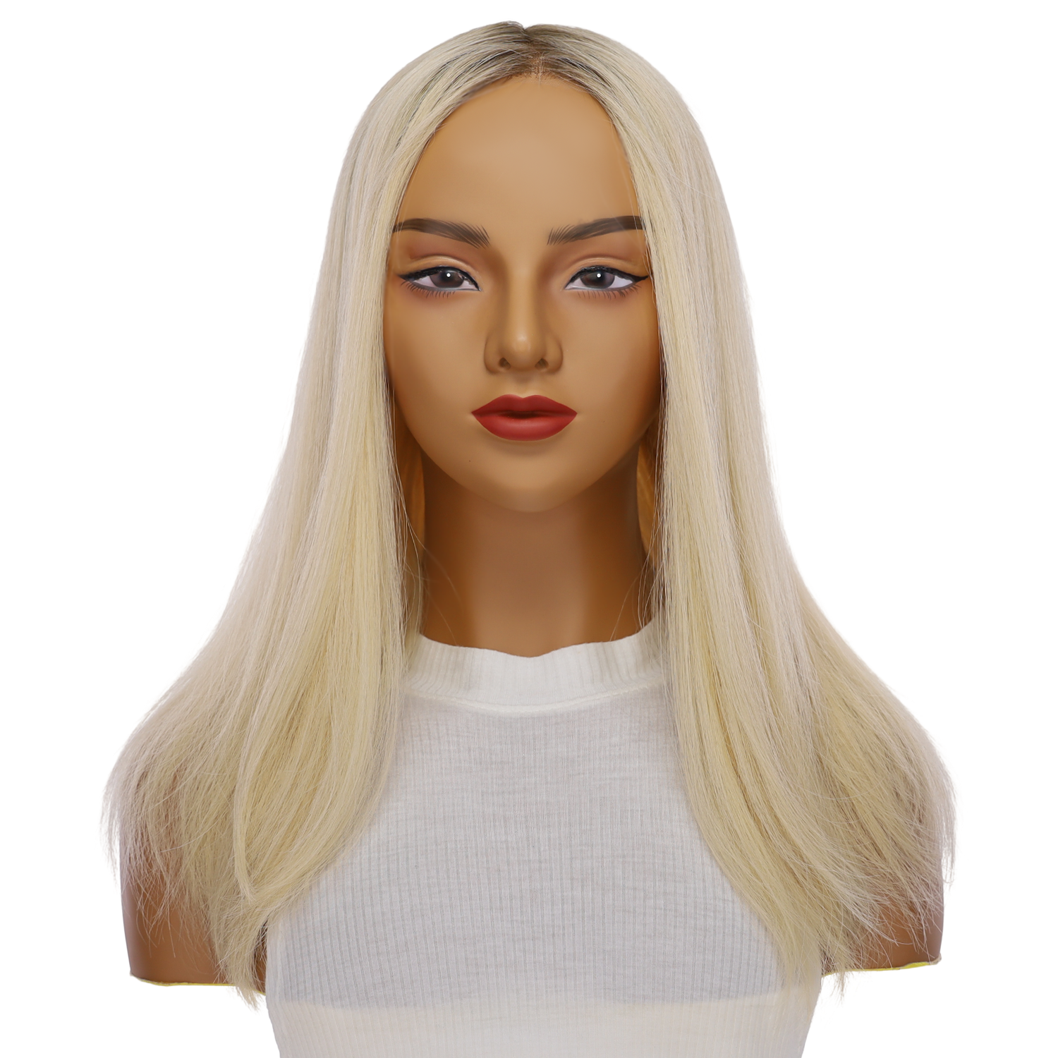 20" Divine Lace Top Wig Platinum Blonde 2.0