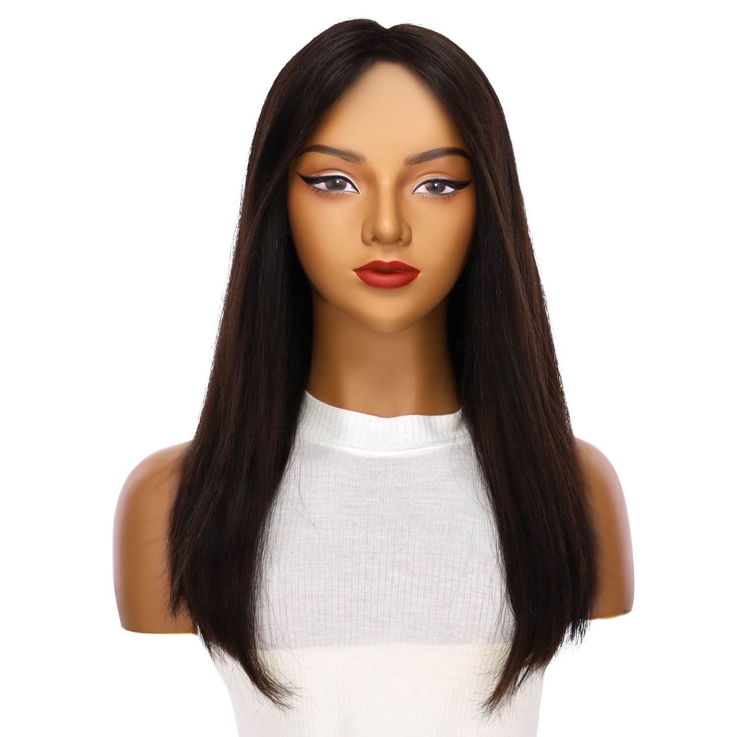 20" Divine Lace Top Wig Soft Black