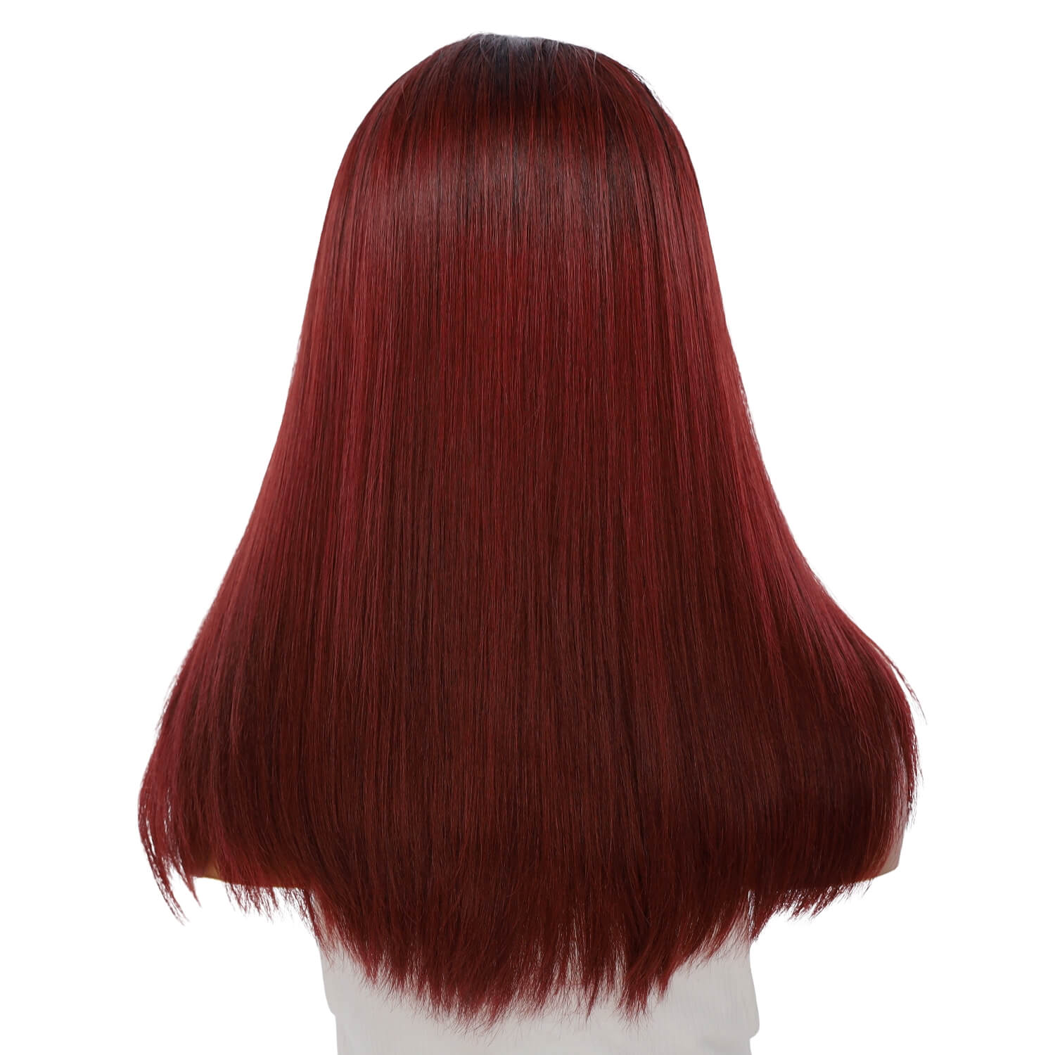 20" Divine Lace Top Wig Merlot Red