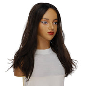 20" Divine Lace Top Wig Soft Black w/ Highlights Wavy