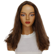 20" Divine Luxe Lace Top Wig #8 Warm Medium Brown Wavy