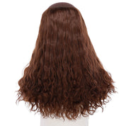 20" HatFall Wig Auburn Wavy