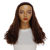 20" HatFall Wig Auburn Wavy