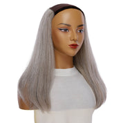 20" HatFall Wig Champagne Grey
