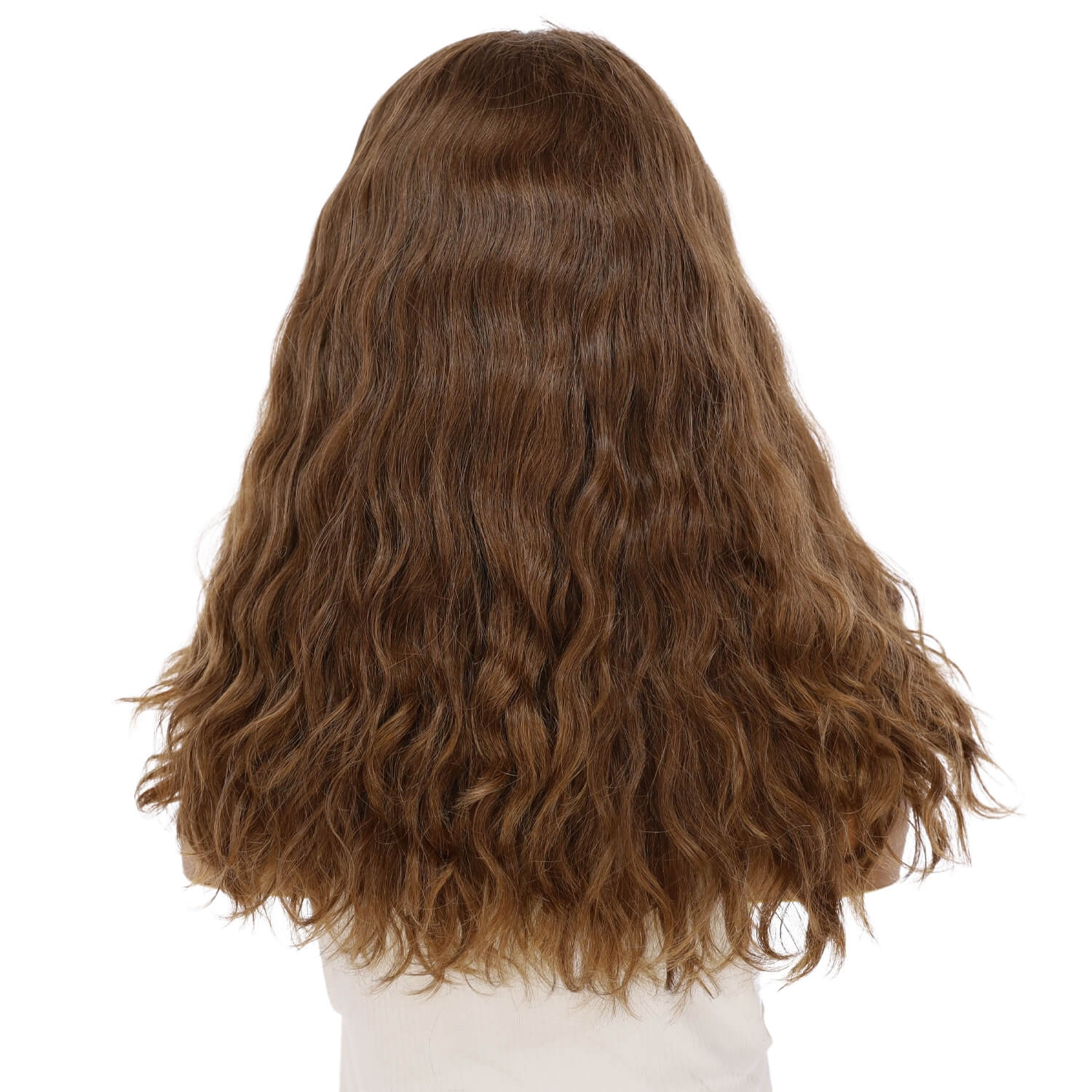 20" Luxe Silk Top Wig #10 Neutral Light Brown Wavy