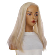 20" Princess Silk Top Wig Beige Blonde w/ No Rooting