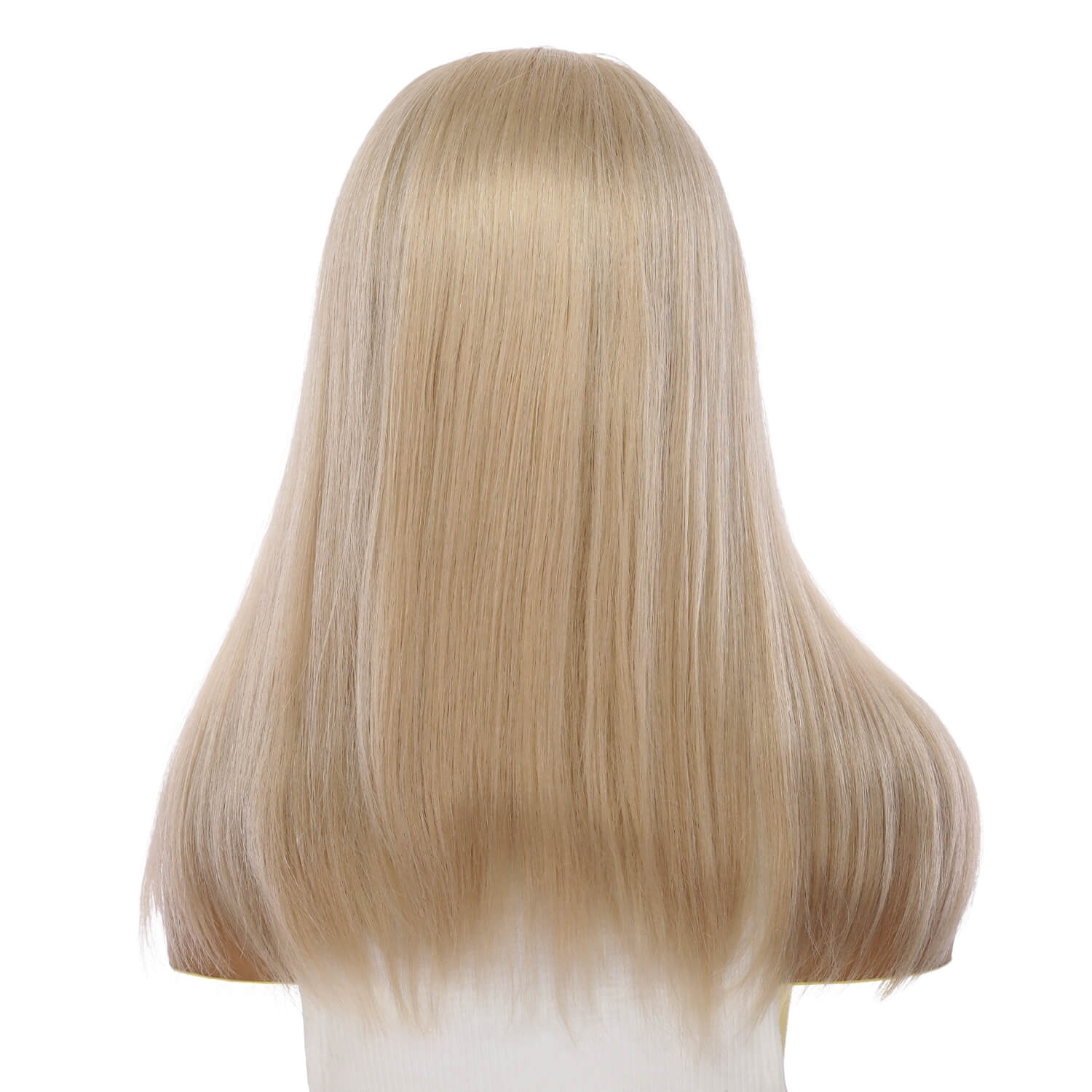 20" Princess Silk Top Wig Beige Blonde w/ No Rooting