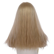 20" Princess Silk Top Wig Beige Blonde w/ No Rooting Wavy