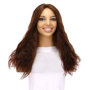 20" Divine Lace Top Topper Auburn Wavy