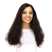 20" Divine Lace Top Topper Natural Black Wavy