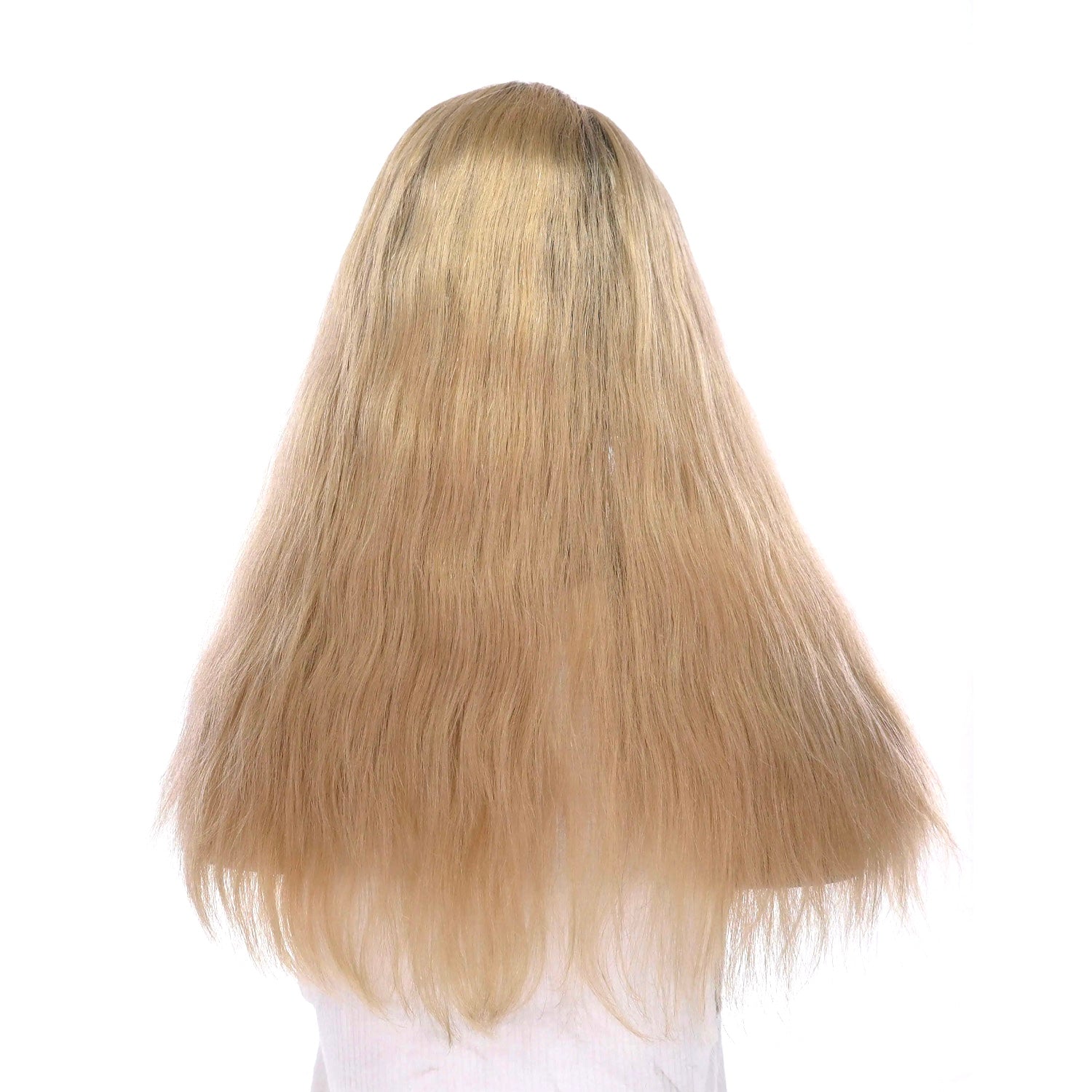 20" Divine Lace Top Topper Beige Blonde Wavy
