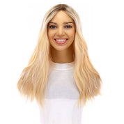 20" Divine Lace Top Topper Warm Platinum Blonde