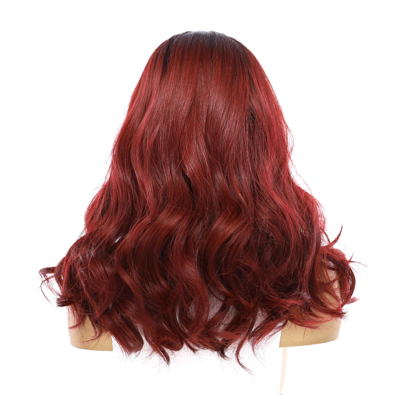 20" Divine Lace Top Wig Merlot Red