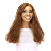 20" Divine Lace Top Wig Strawberry Blonde Wavy