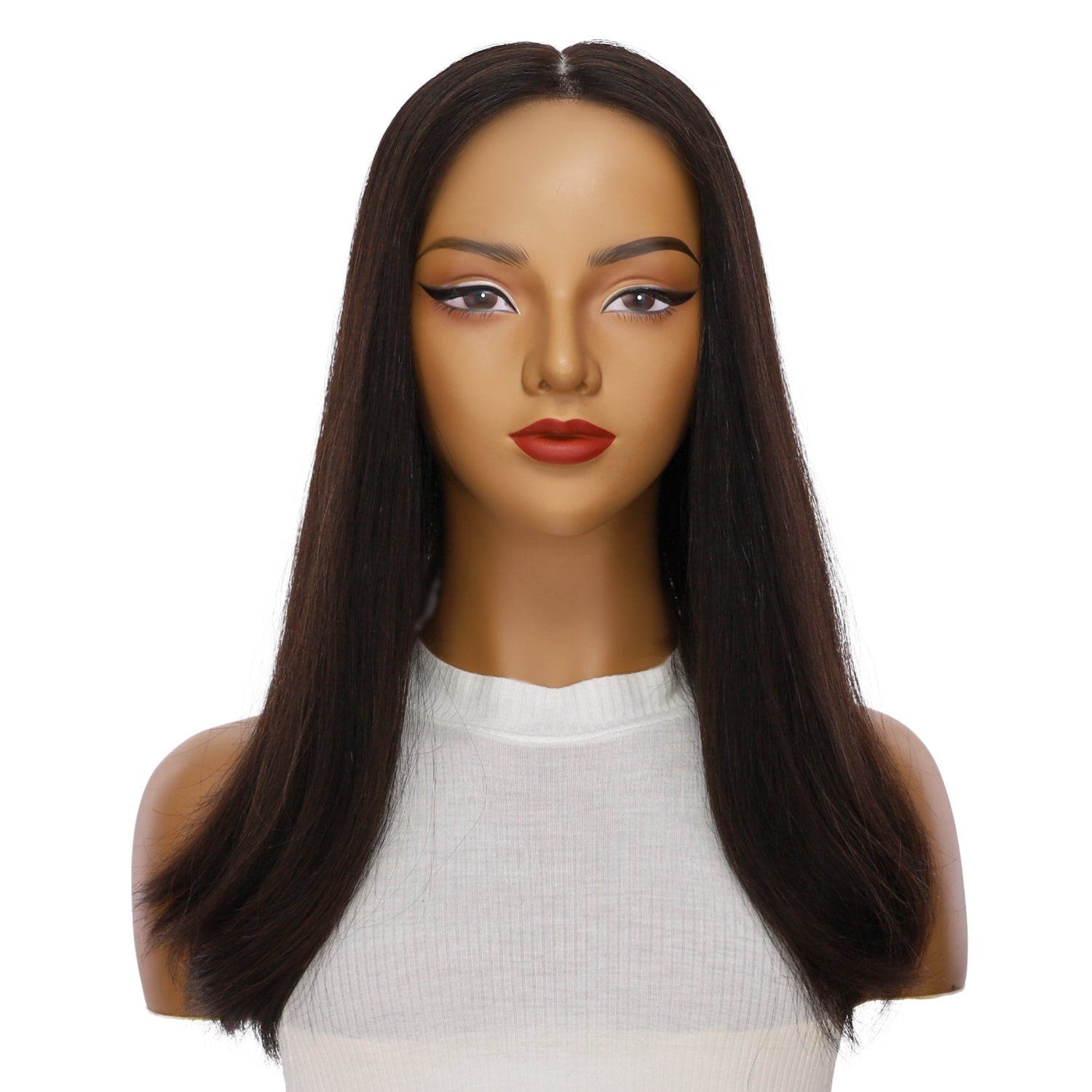 20" Jade Silk Top Topper Soft Black