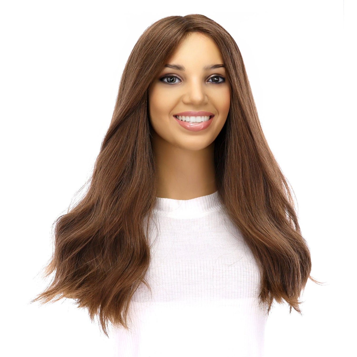 20" Luxe Silk Top Wig #10 Neutral Light Brown