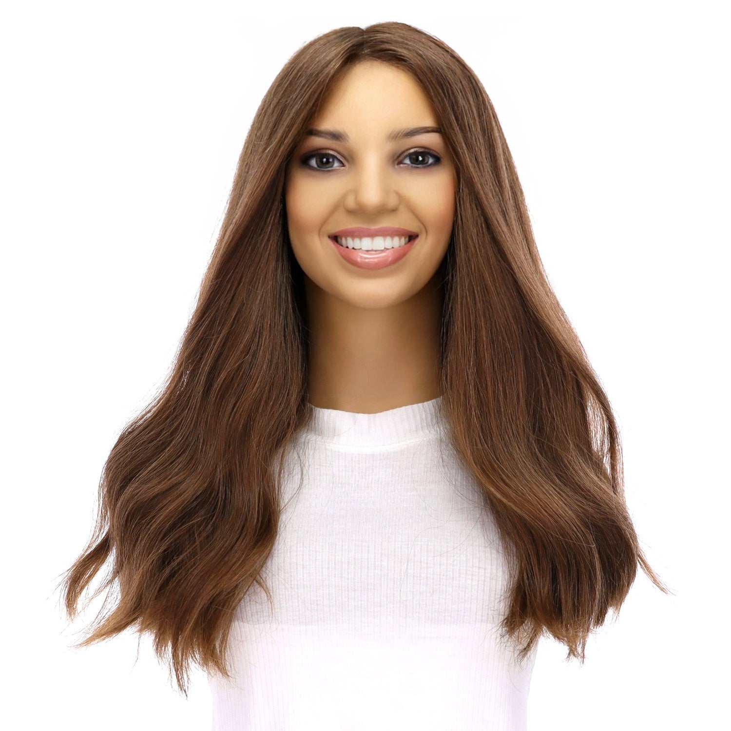 20" Luxe Silk Top Wig #10 Neutral Light Brown