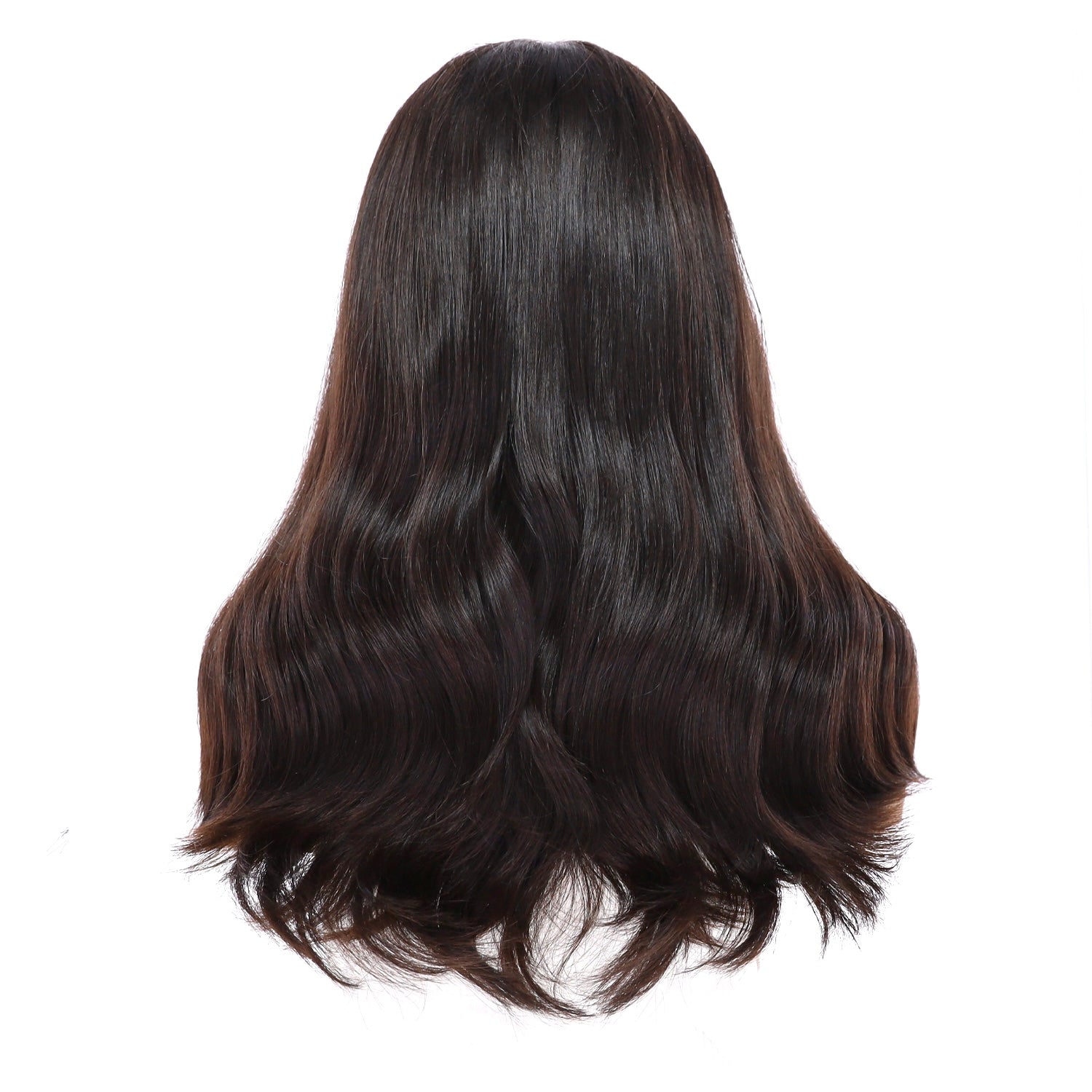 20" Secret Lace Top Wig #2 Neutral Dark Brown