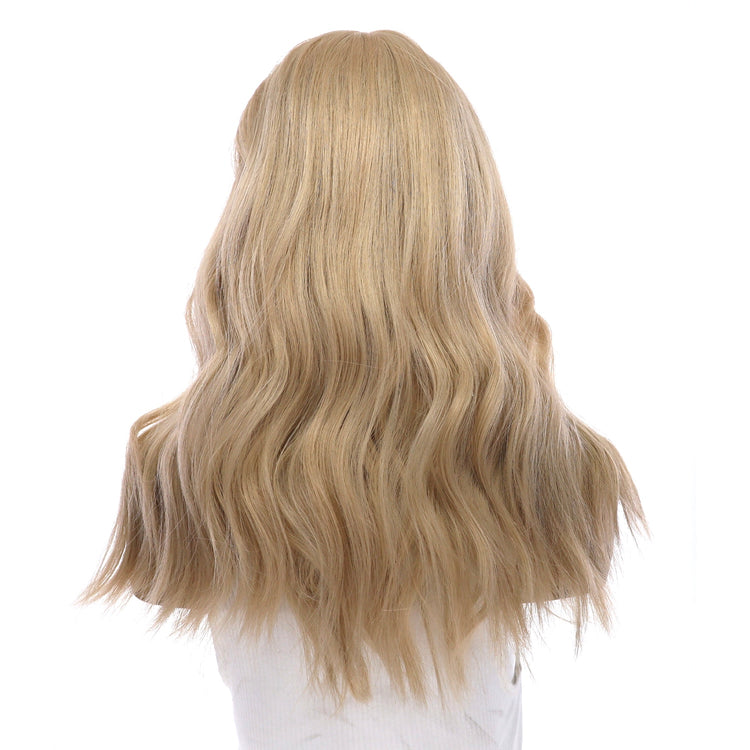 20" Divine Lace Top Topper Platinum Blonde w/ No Rooting