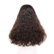20" HatFall Wig Soft Black Wavy