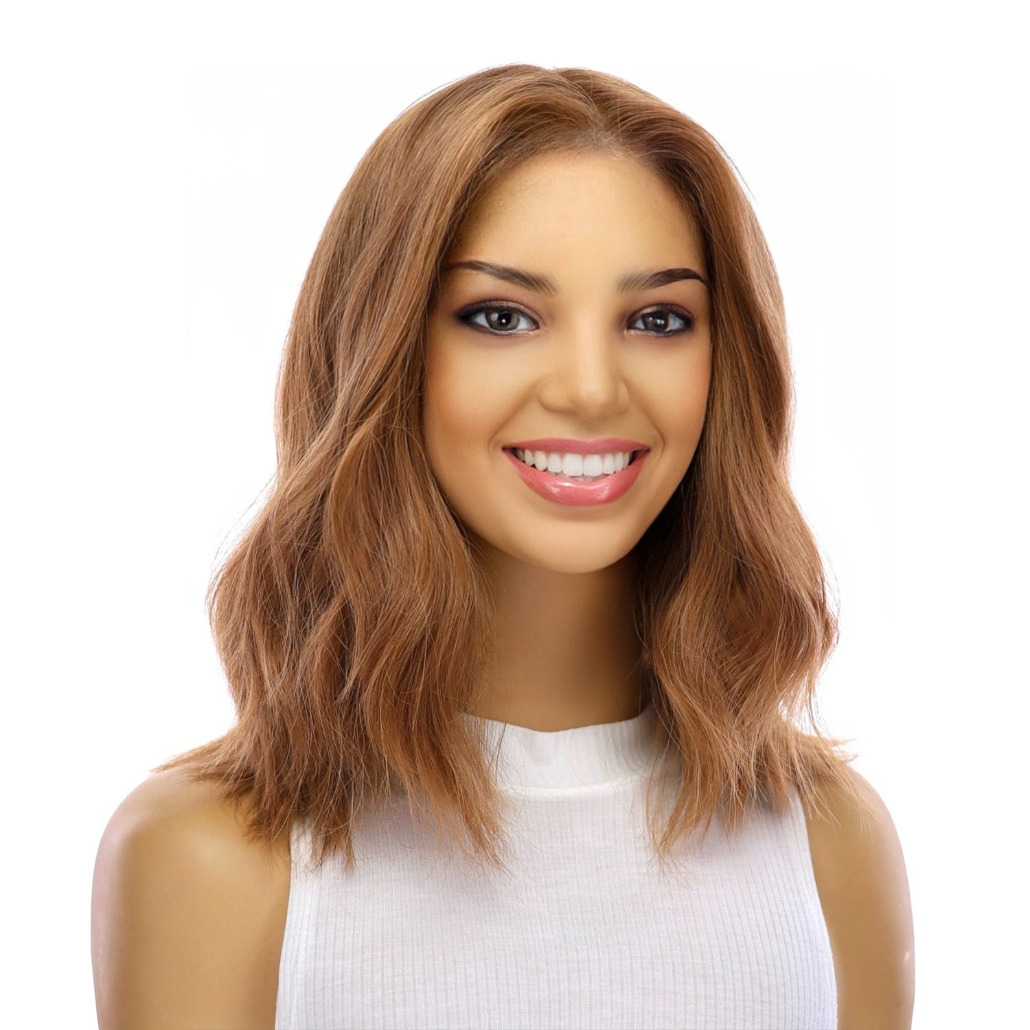 20" Luxe Silk Top Wig #14 Warm Dark Blonde
